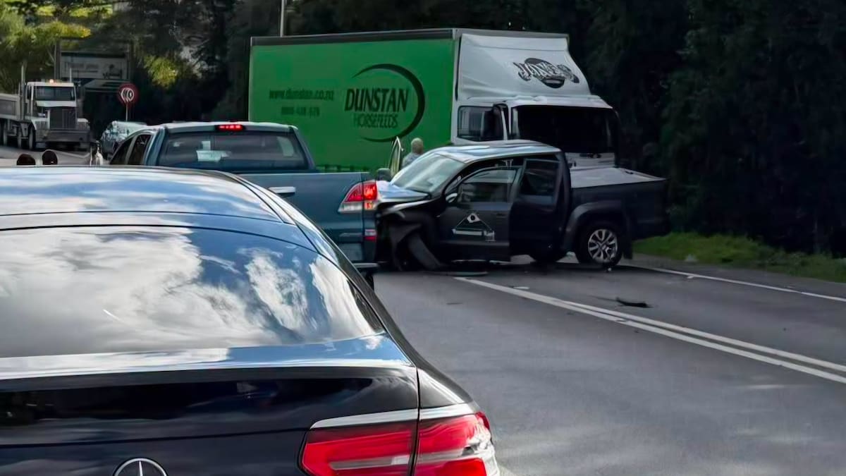 Emergency services respond after Whenuapai highway crash injures four