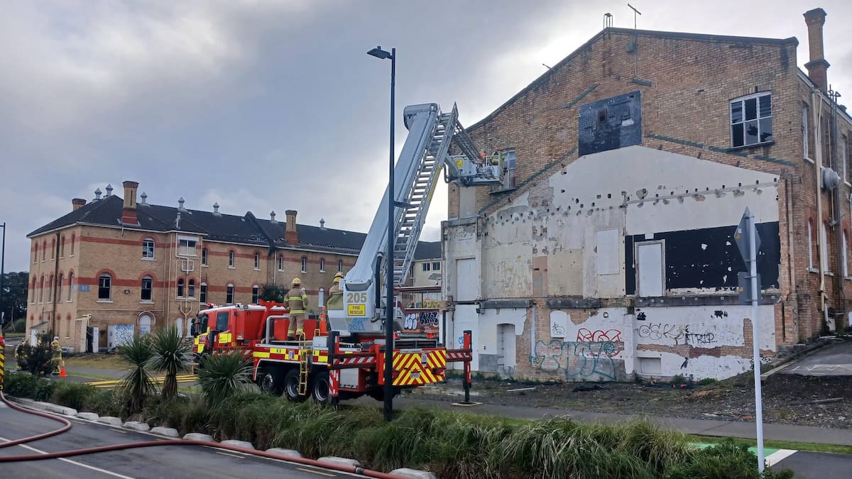 Fire damages derelict Mt Albert psychiatric hospital days before council deadline to secure it