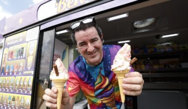 ‘There is nostalgia to the ice-cream van