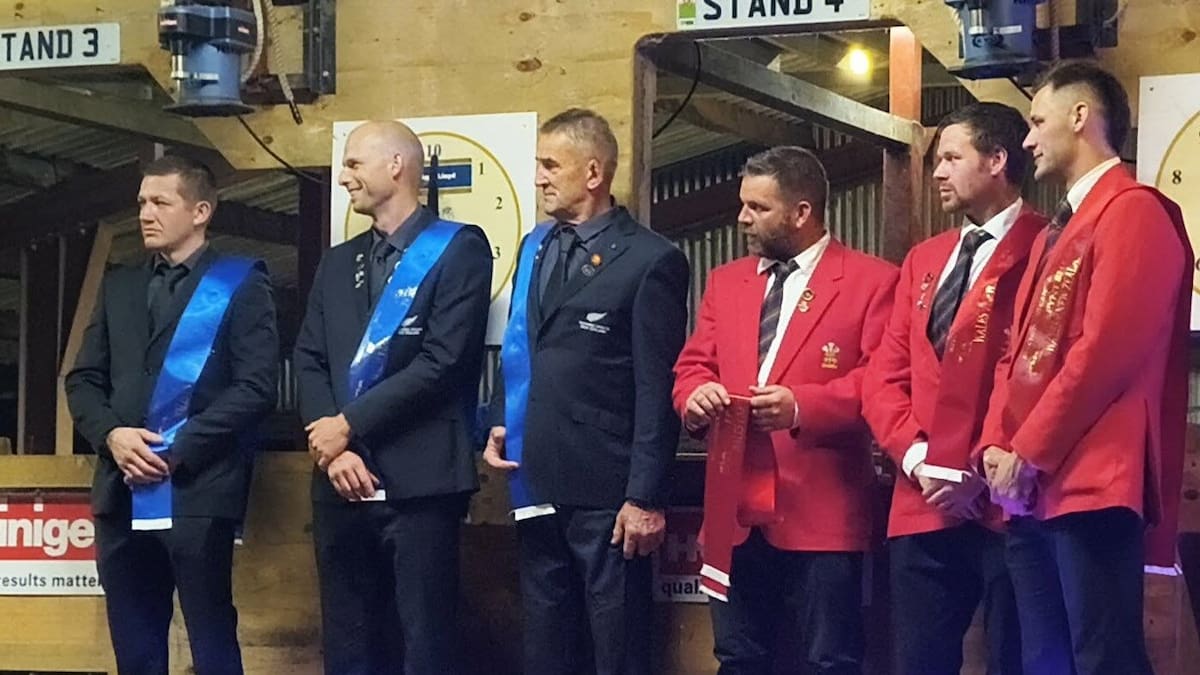 Shearing: NZ loses first test against Wales at Epynt Shears