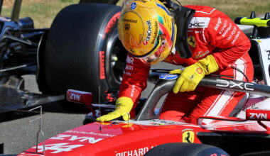 Adjusted Silverstone starting grid for 2026 F1 British Grand Prix Sprint after pit-lane start