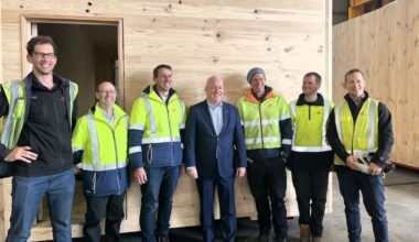 Prime Minister Christopher Luxon opens new Rotorua Red Stag manufacturing facility - On The Up