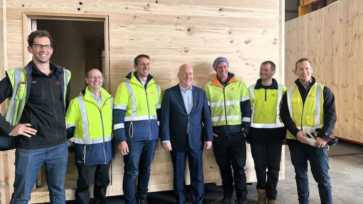 Prime Minister Christopher Luxon opens new Rotorua Red Stag manufacturing facility - On The Up