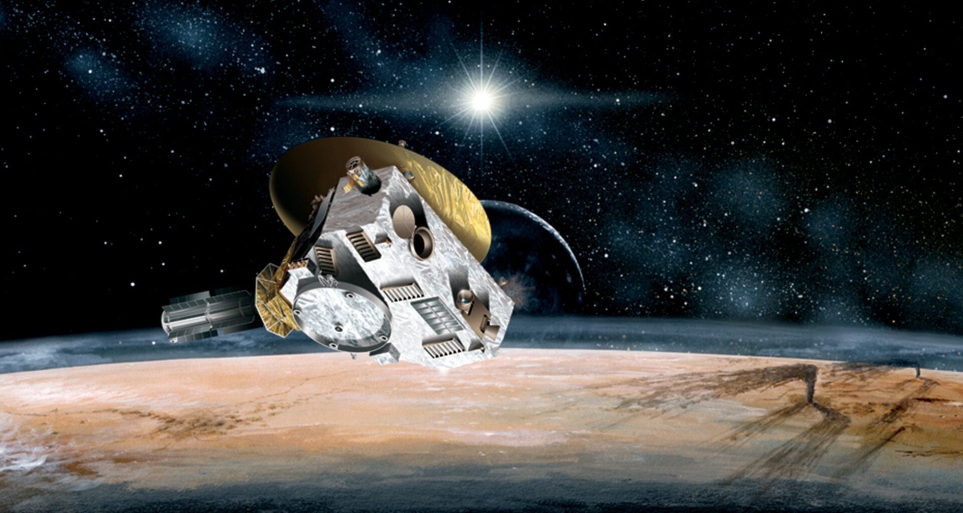 NASA's New Horizons spacecraft is awake and healthy after its one-year nap at the edge of the solar system