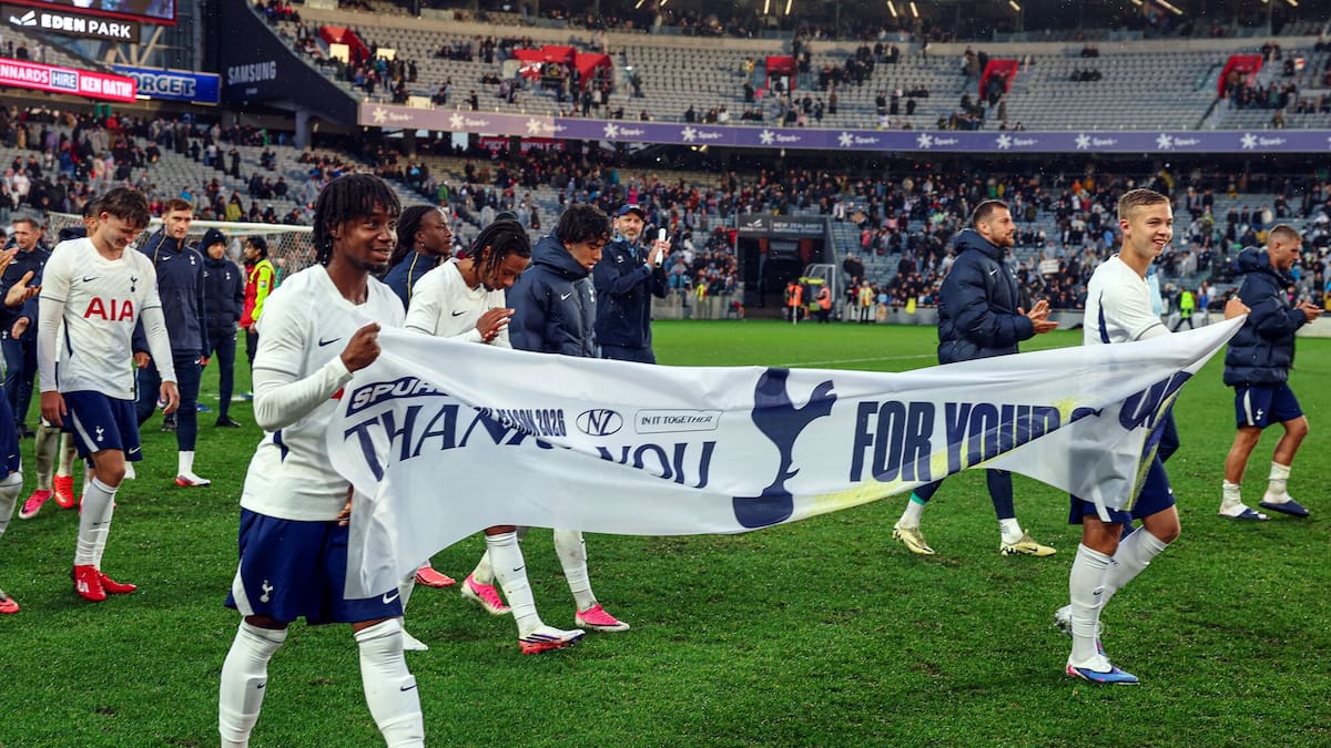 Tottenham fans deserved better from Auckland visit - Simon Kay