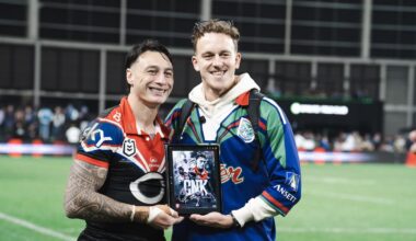 Meet the designer making viral live art for All Blacks, Warriors and rock stars