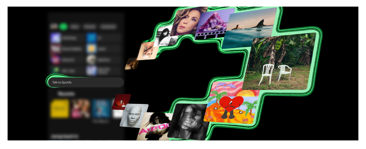 You can now talk to Spotify