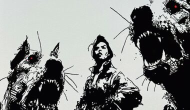 This artist created a ‘Southern American sumi-e’ art style using sumi and Diamine ink on Bristol vellum