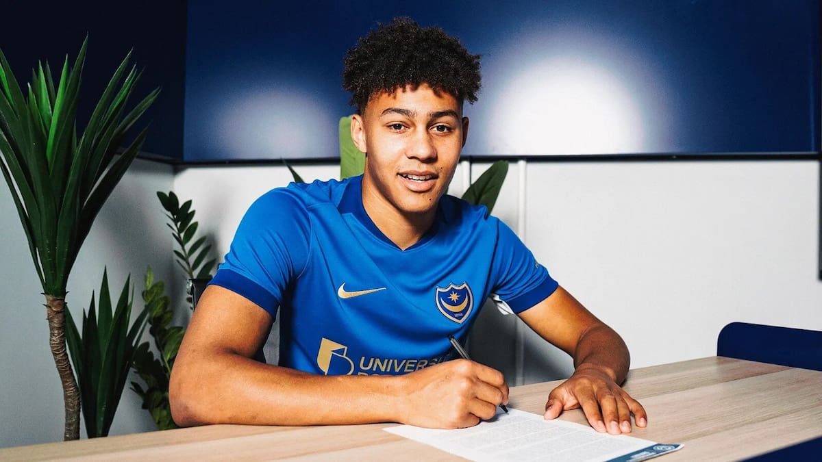 Teenager Luke Brooke-Smith signs for Portsmouth from the Wellington Phoenix