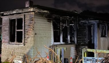 Firefighters tackle large house fire in Stokes Valley