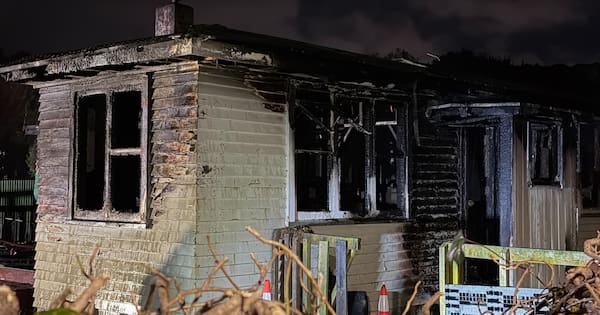 Firefighters tackle large house fire in Stokes Valley