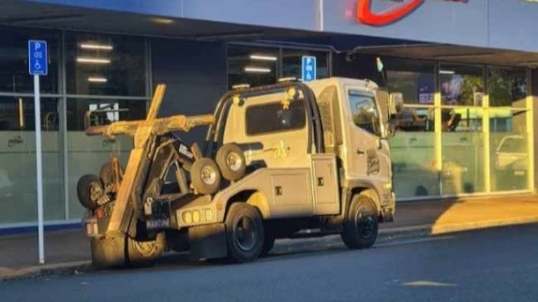 A second tow truck service was contracted by council in 2023. One in particular has a history of parking in a disabled car park.
