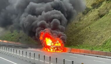 Northbound lanes on Wellington's Transmission Gully reopen after fire