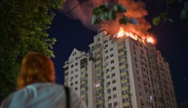 'Furious' Russian attack on Ukraine shakes Kyiv for hours