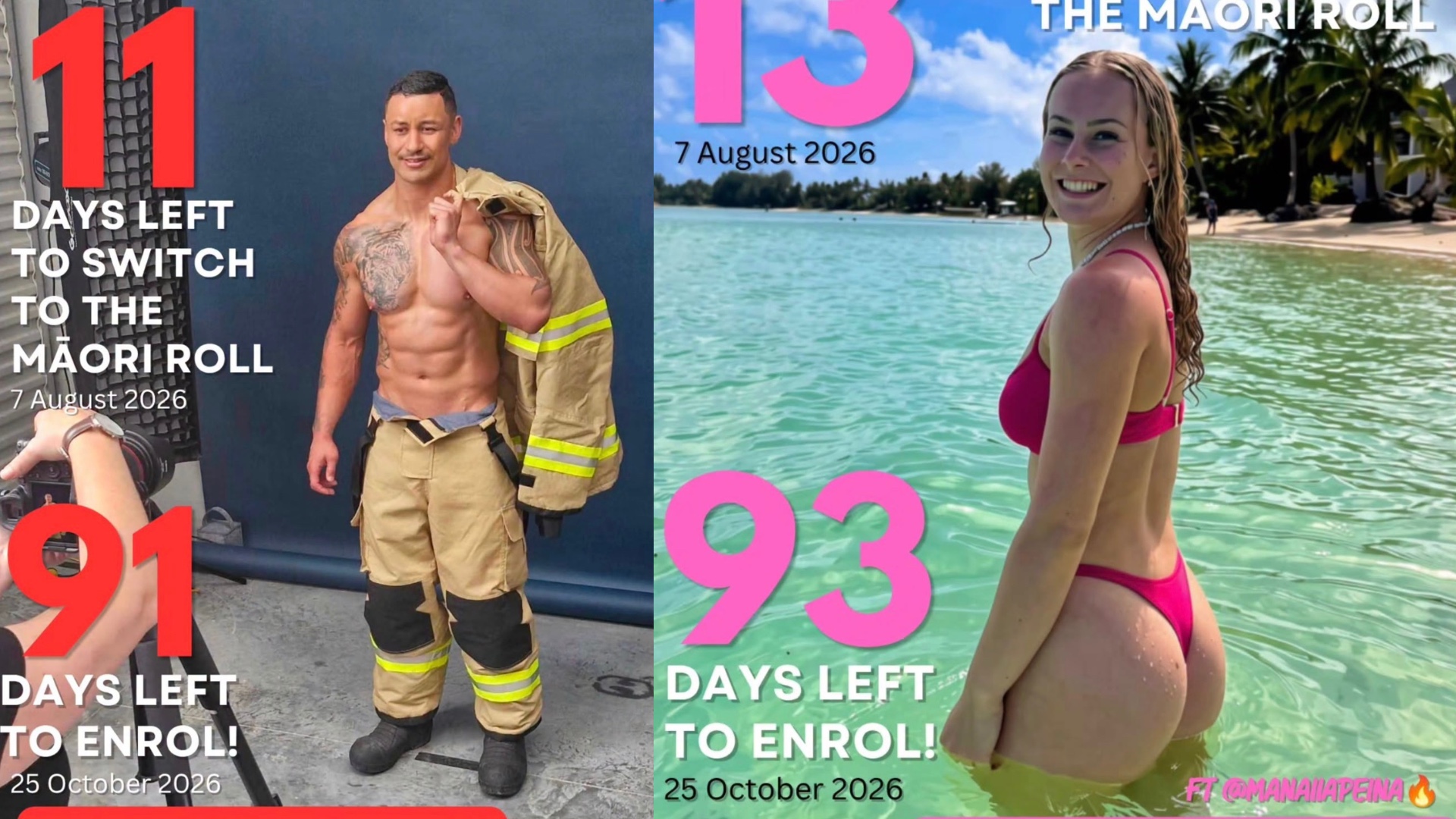 Waikato says her buddies have volunteered to feature in her campaign.