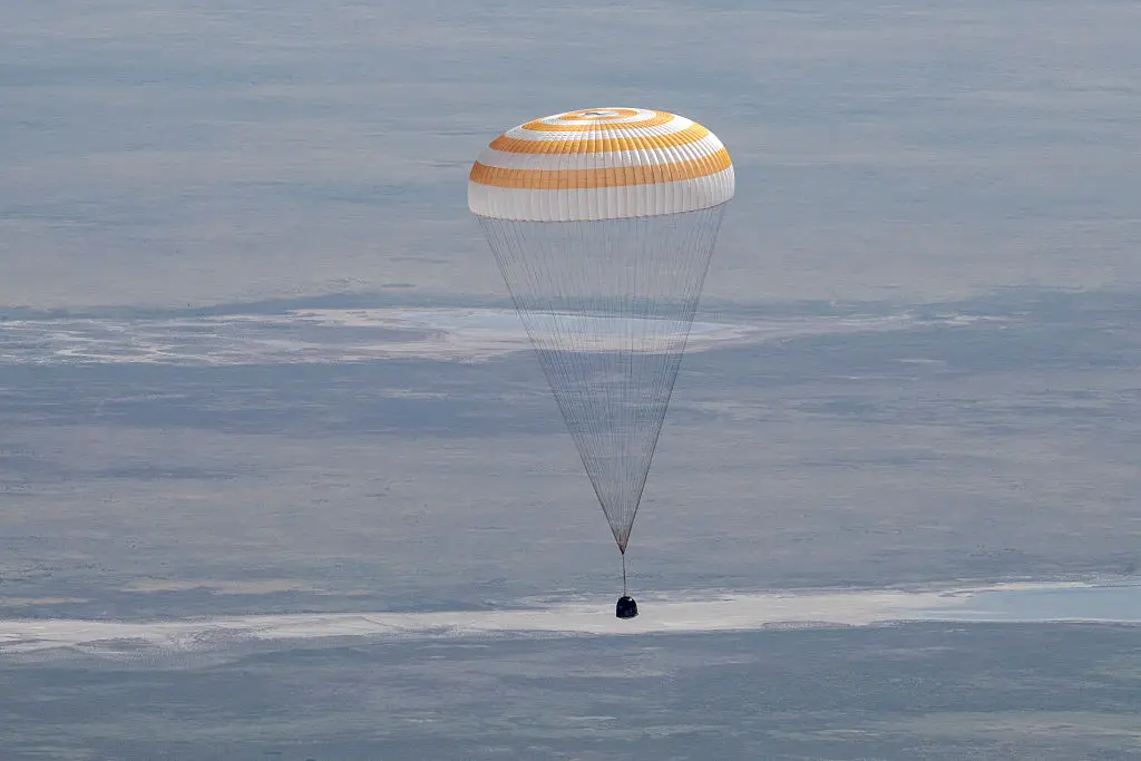 The capsule landed safely (Bill Ingalls/NASA via Getty Images)