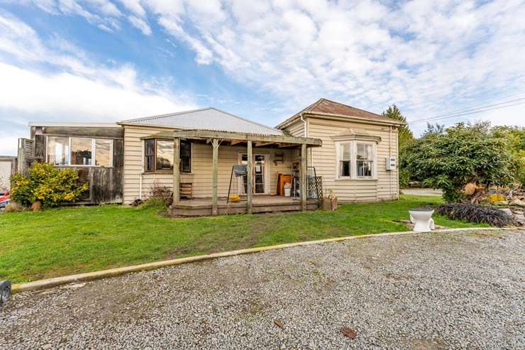 The old St John’s Anglican Sunday school building in Winchester is on the market for sale after the Crown seized it from a convicted cannabis grower. Photo / Supplied