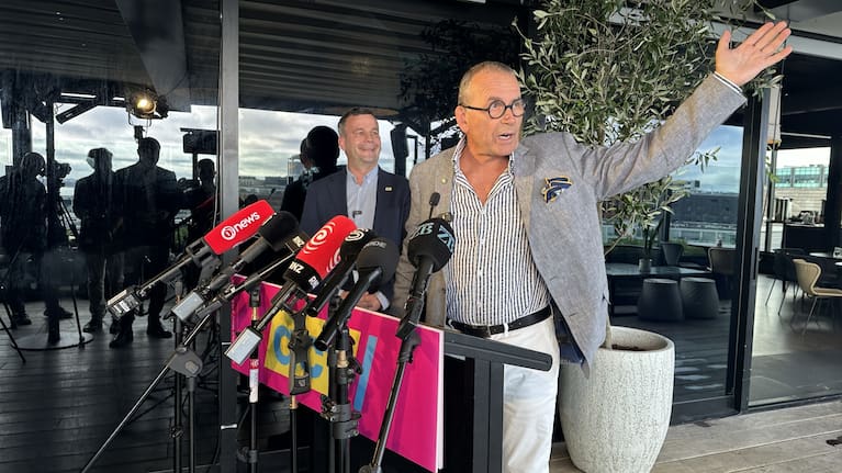 ACT leader David Seymour unveils Paul Henry as the party's newest candidate.