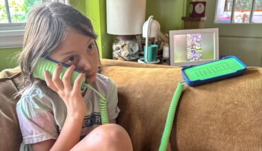 I gave my 7-year-old the viral Tin Can phone because all her friends had it — here's the verdict after a month