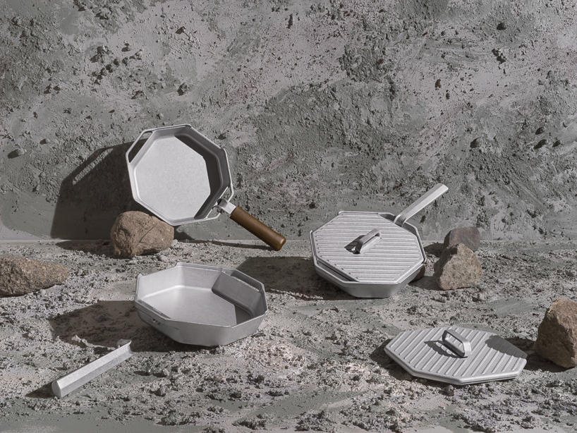 ADDI rethinks sauté pan’s geometry through octagonal raw aluminum form designed to last - 1