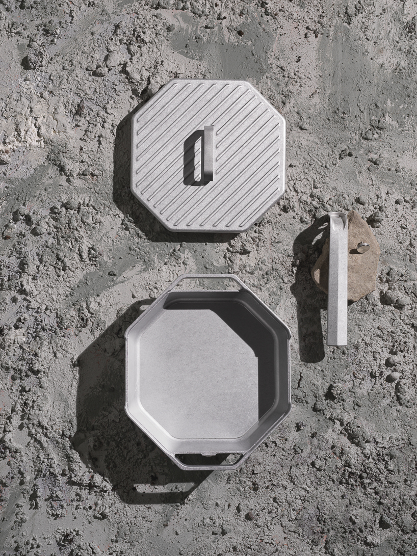 ADDI rethinks sauté pan’s geometry through octagonal raw aluminum form designed to last - 2