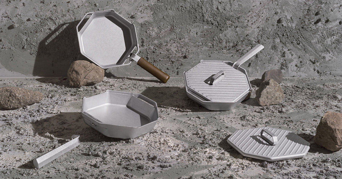 ADDI rethinks sauté pan through octagonal geometry and aluminum form