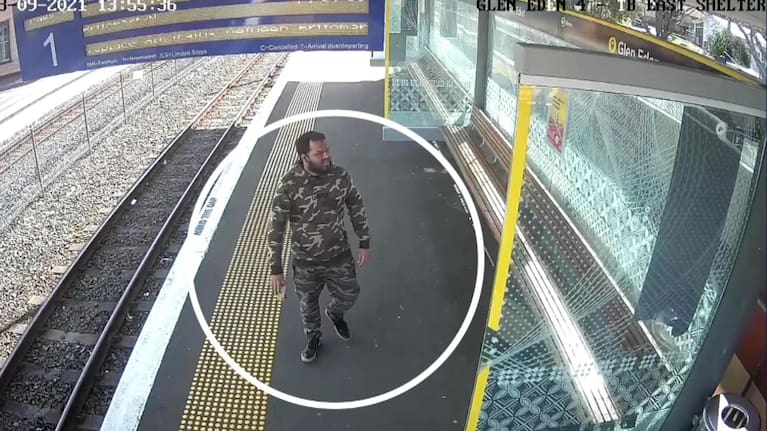 Ahamed Samsudeen at Glen Eden station. (Source: NZ Police)