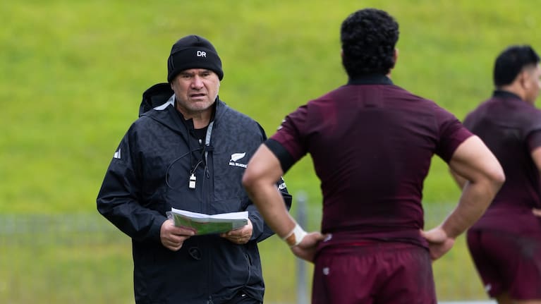 All Blacks coach Dave Rennie.