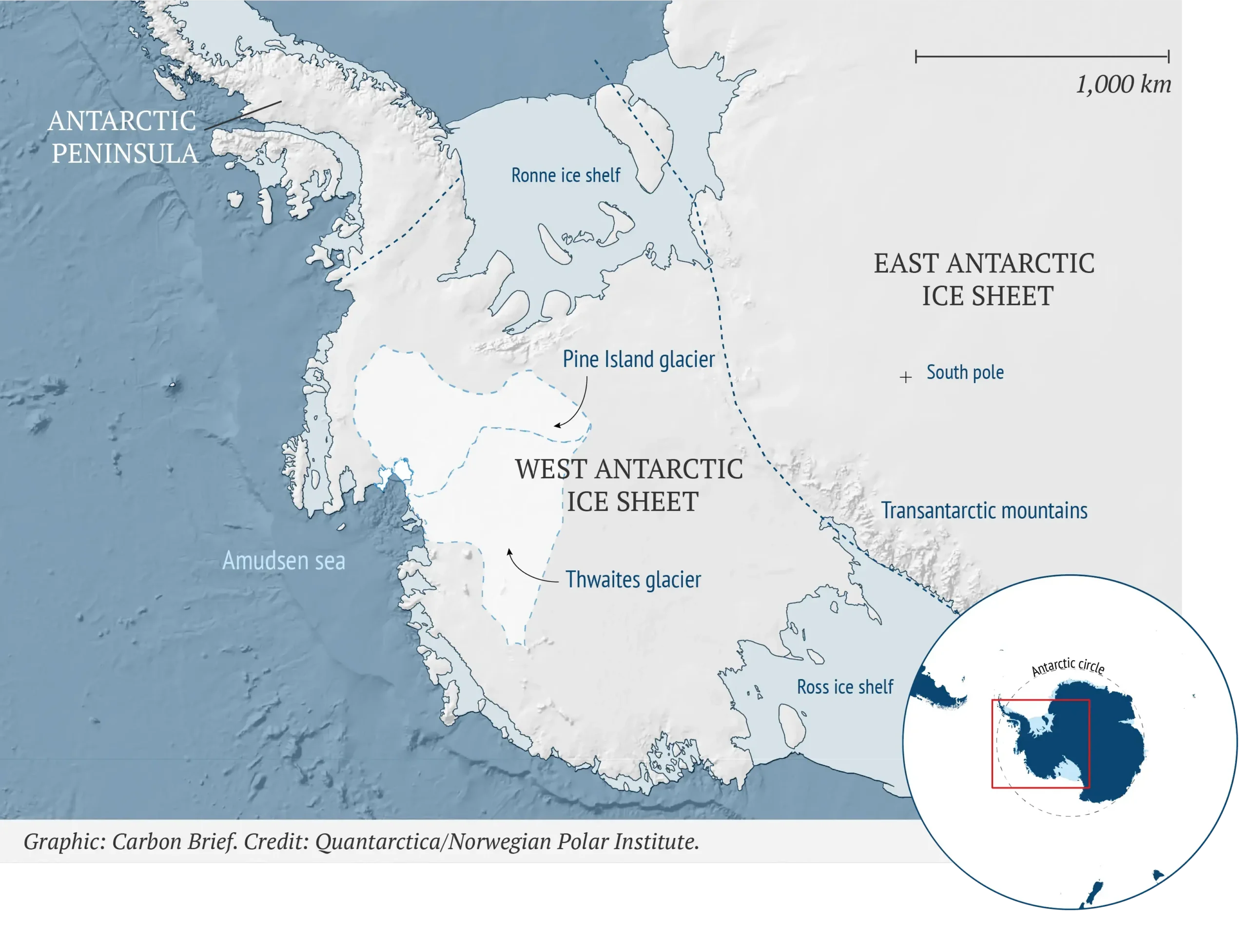 Graphic: Carbon Brief. Credit: Quantarctica / Norwegian Polar Institute