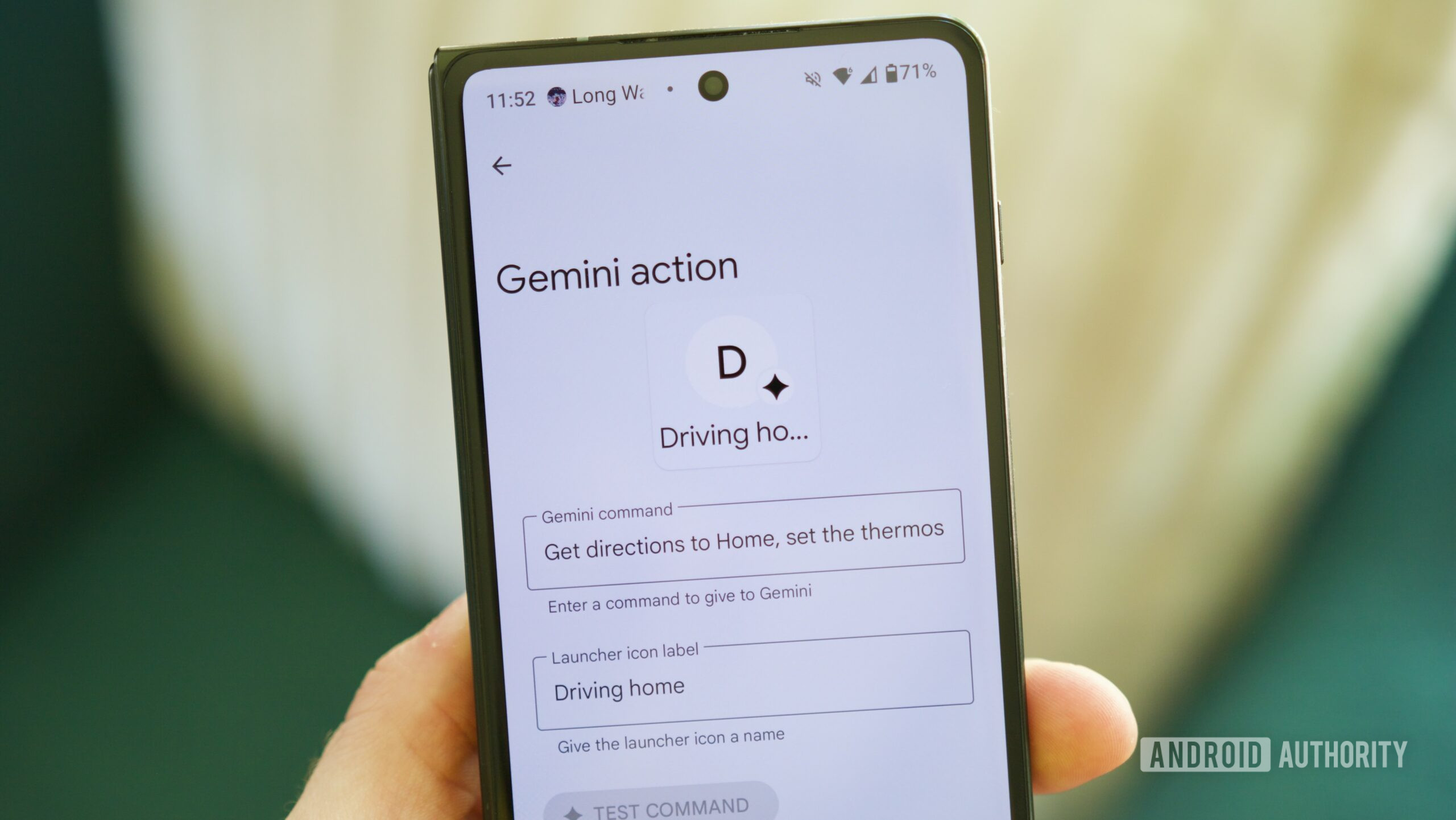 android auto gemini actions setup hero Gemini action setup for Android Auto.