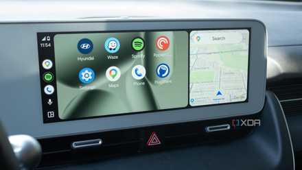 Android Auto running on the Ioniq 5