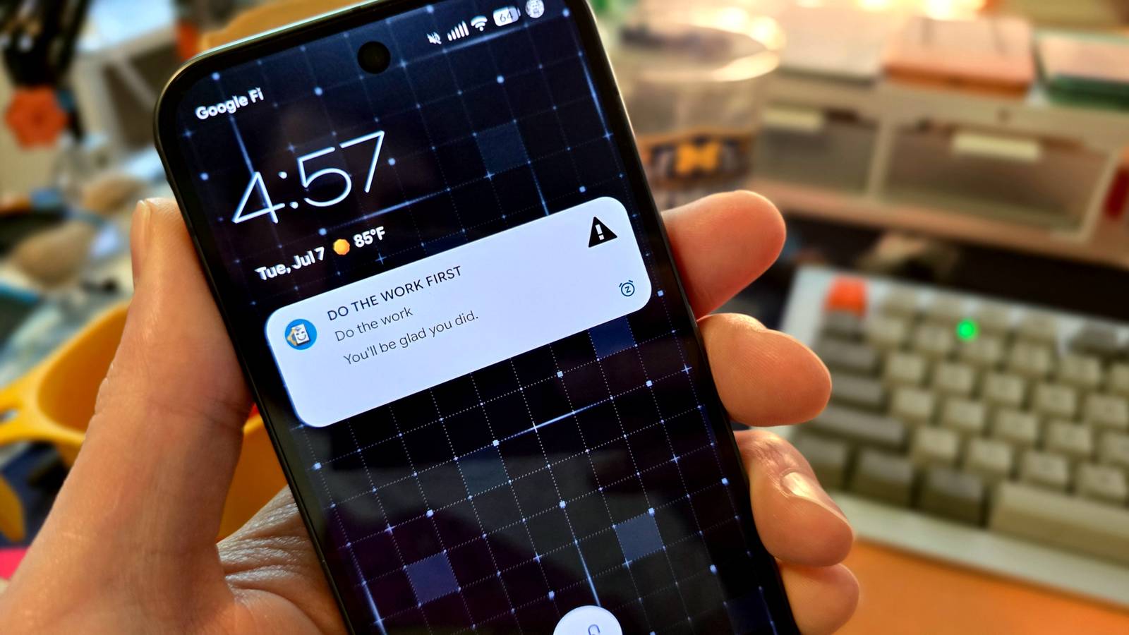 How I made my phone bully me into being productive