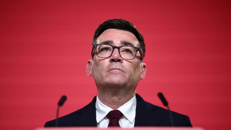 Andy Burnham speaks after being confirmed as the Labour Party's new leader and the country's next prime minister, during 'Labour's Special Conference' in central London, Friday July 17, 2026.
