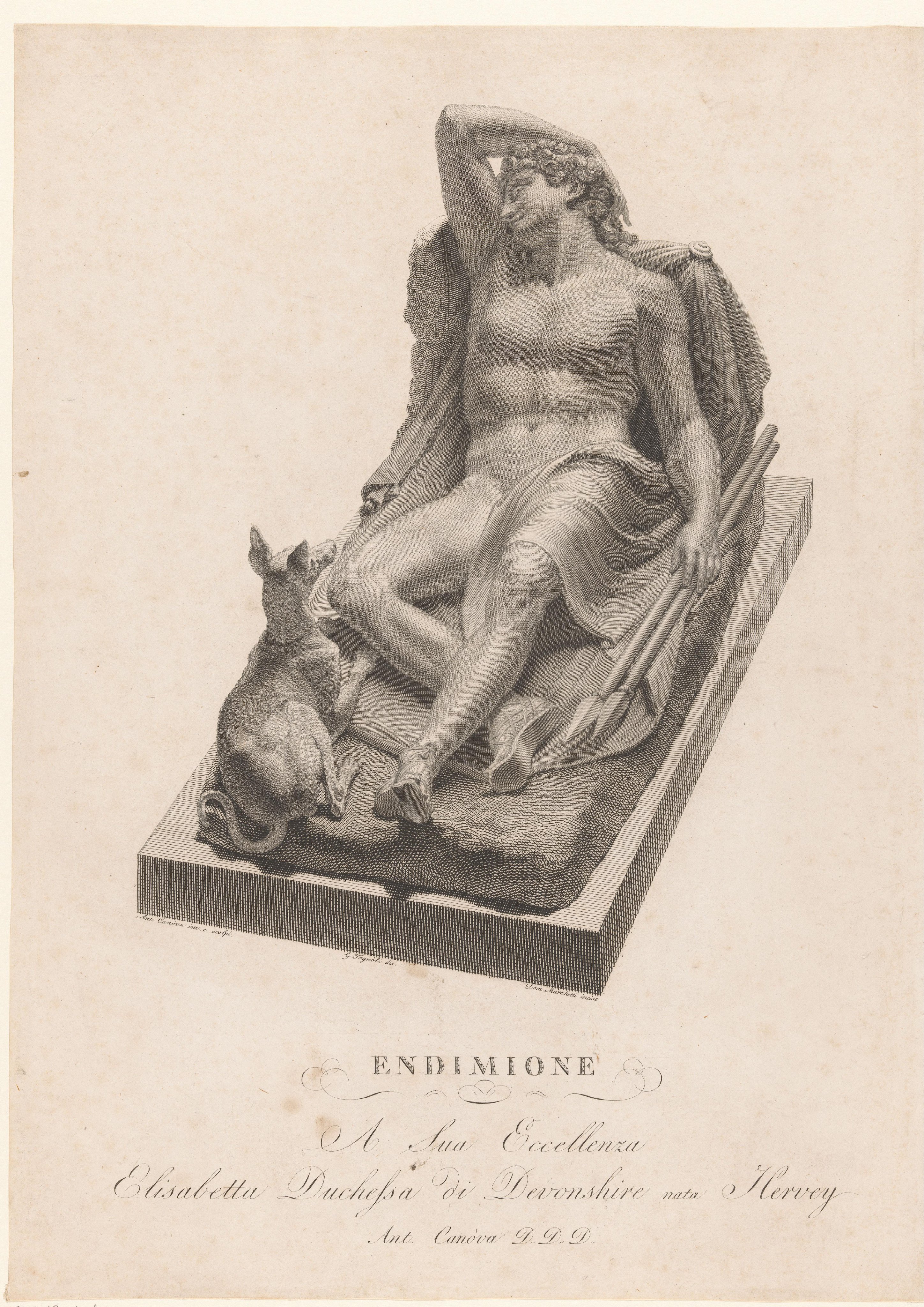antonio canova endymion