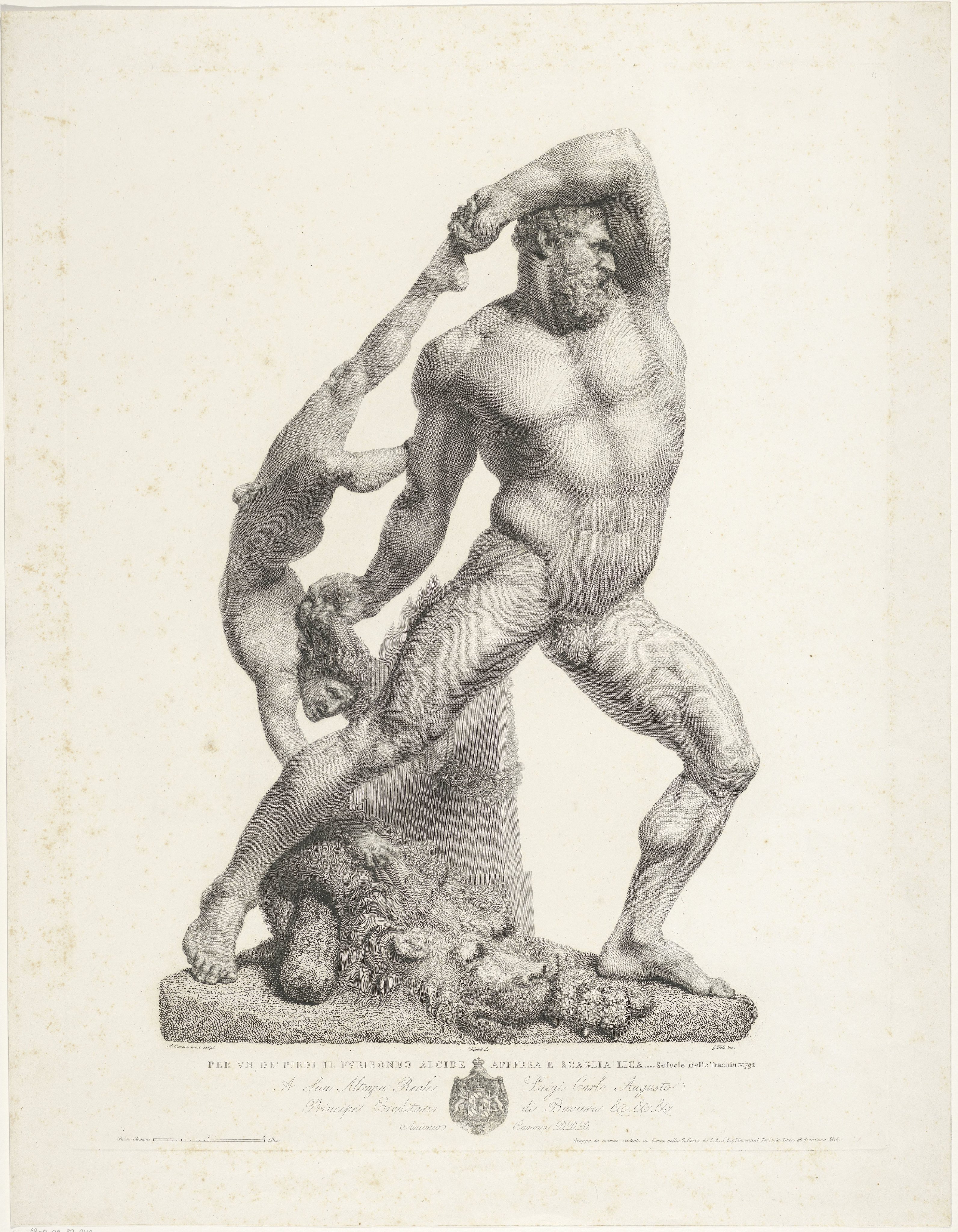 antonio canova hercules