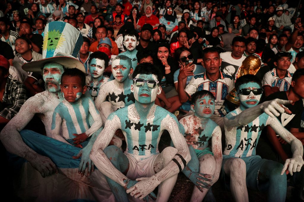 FIFA World Cup 2026 - Final - Spain v Argentina - Fans gather in Ternate