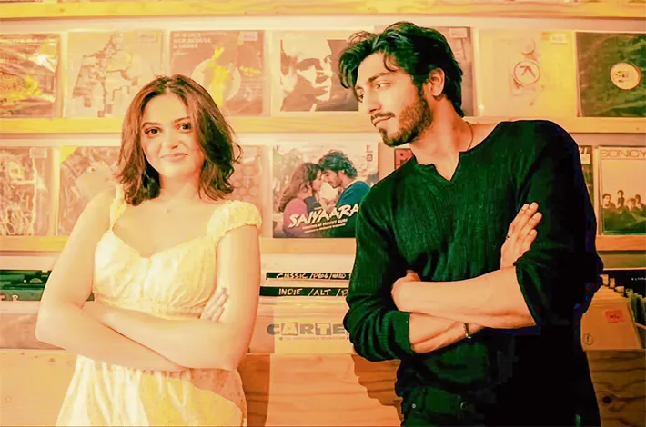 Ahaan, Aneet unveil Saiyaara LP at Wembley