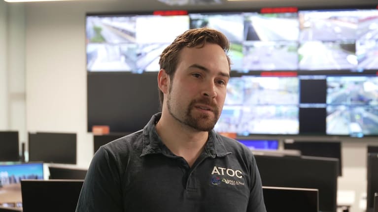 Auckland Transport event planning lead Todd Hurley.