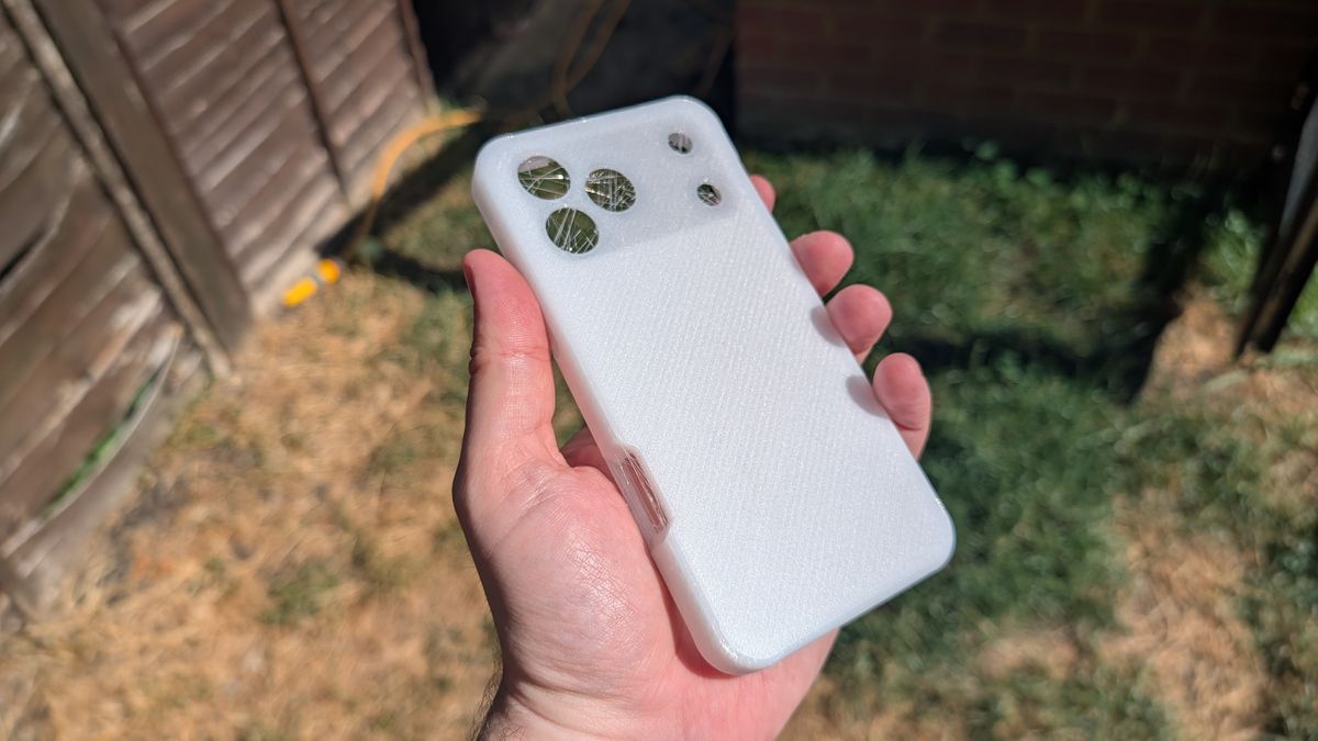 3D printing case for iPhone fail