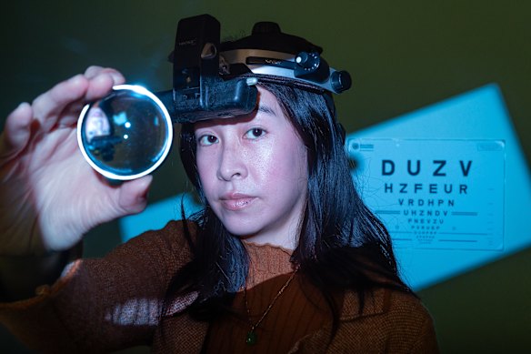 Optometrist Helene Ly had to quit due to the pressure to sell.