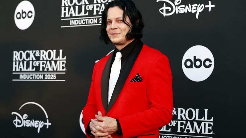 LOS ANGELES, CALIFORNIA - NOVEMBER 08: Jack White attends the 2025 Rock & Roll Hall of Fame Induction Ceremony at Peacock Theater on November 08, 2025 in Los Angeles, California. (Photo by Frazer Harrison/Getty Images for RRHOF)