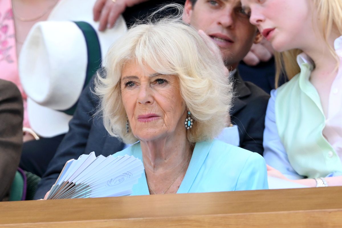 Queen Camilla's Wimbledon outfit featured one heartfelt detail that royal fans may have missed