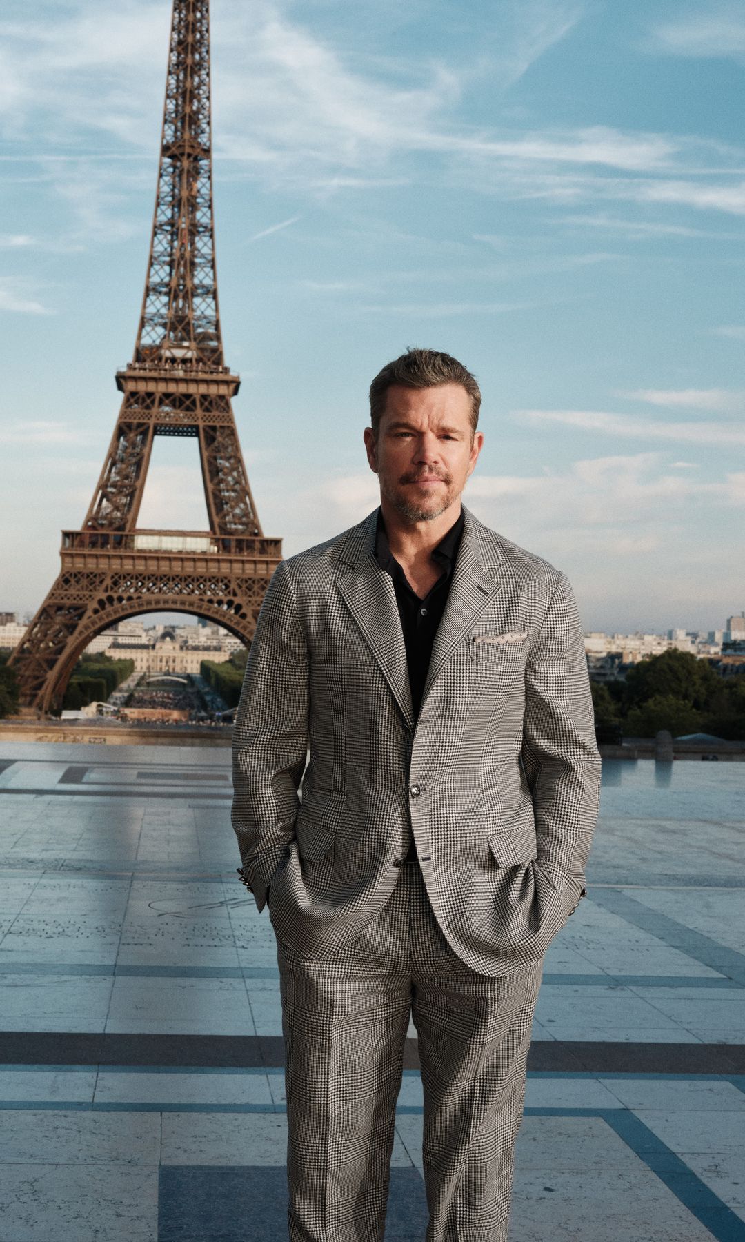 Matt Damon at THE ODYSSEY Paris Photocall at Trocadero Square on July 07, 2026 in Paris