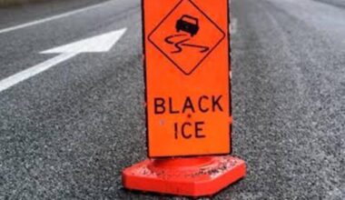 'Extreme caution' urged as black ice affecting South