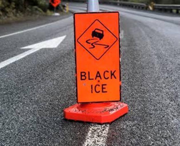 'Extreme caution' urged as black ice affecting South
