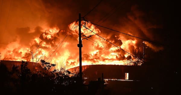 Wildfires rage in parts of Europe as toxic smoke warnings issued