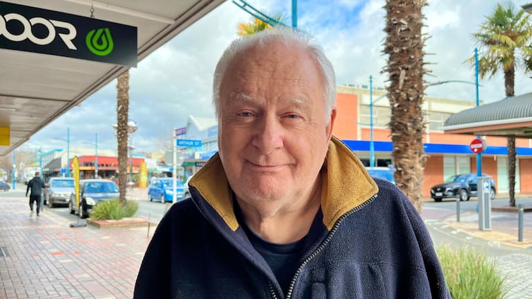 Blenheim resident Daniel Kavanagh says he isn't sure if Market St's revamp will be enough to bring vitality back to Blenheim's town centre. (Source: LDR / Kira Carrington)