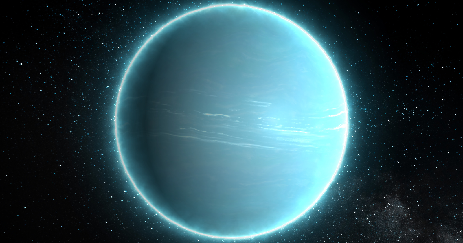 For all its serene blue beauty from afar, Uranus hides a detail that would make a visitor recoil: its cloud tops are laced with hydrogen sulfide, the very gas that gives rotten eggs their stench, so Uranus literally reeks