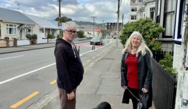 Woman forced to park across bike lane so disabled husband can get home