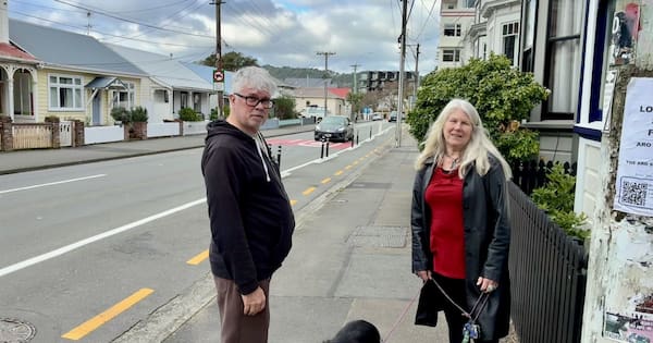 Woman forced to park across bike lane so disabled husband can get home